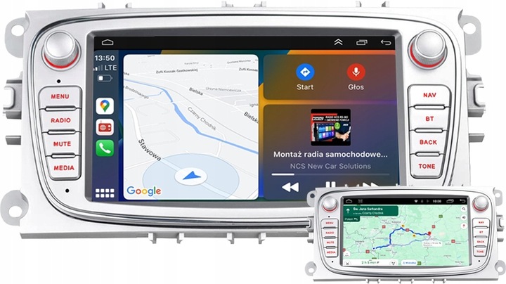 RADIO NAWIGACJA ANDROID FORD KUGA S-MAX GALAXY MONDEO FOCUS C-MAX BLUETOOTH