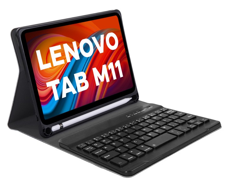 ETUI I KLAWIATURA BLUETOOTH DO LENOVO TAB M11 11" TB330FU TB330XU CZARNY