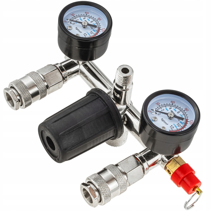 TRÓJNIK ROZDZIELACZ CIŚNIENIOWY DO KOMPRESORA PRESOSTAT 230V 1/4 MAX 12 BAR