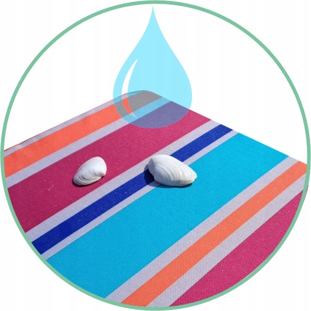 MATA NA PLAŻE KAMIENISTE, MATA PLAŻOWA GRUBA, MATA DO CHORWACJI 180x60x3cm