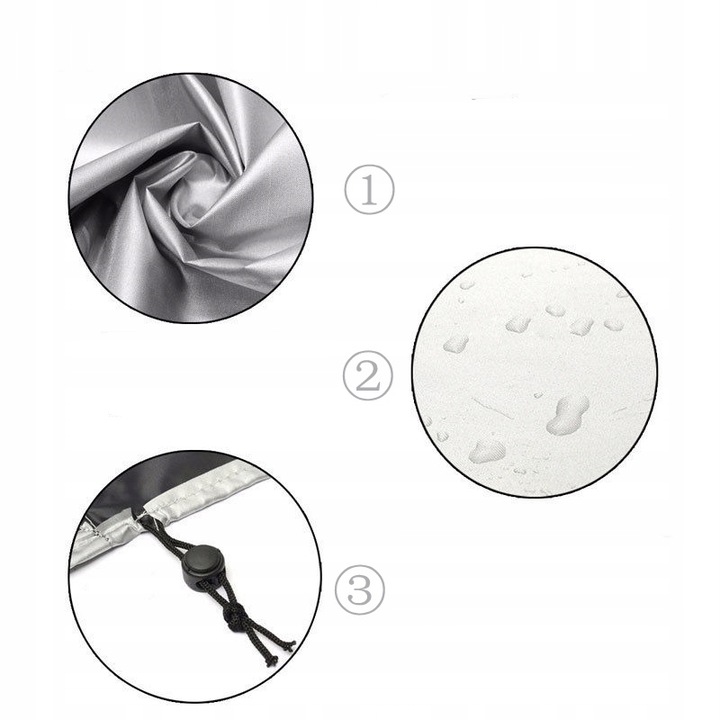 Pokrowiec na meble ogrodowe 100*100*85cm (S101)