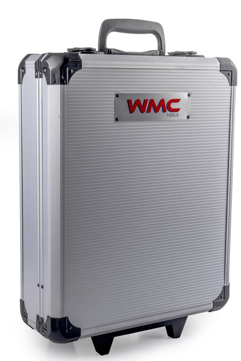 WALIZKA NARZĘDZIOWA ZESTAW NARZĘDZI 186 ELEMENTÓW BITY NASADKI MŁOTEK NÓŻ