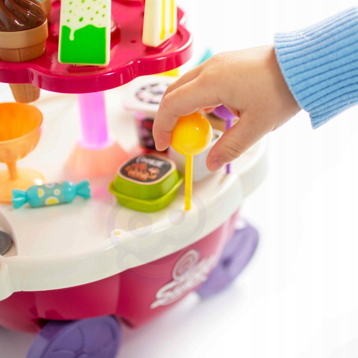 KUCHNIA AKCESORIA SKLEP LODZIARNIA CUKIERNIA SŁODKOŚCI LED DŹWIĘK WOOPIE