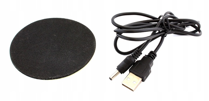 WENTYLATOR KOLUMNOWY STOJĄCY BIURKOWY OSCYLACJA KLIMA USB 3W CZARNY AG389E