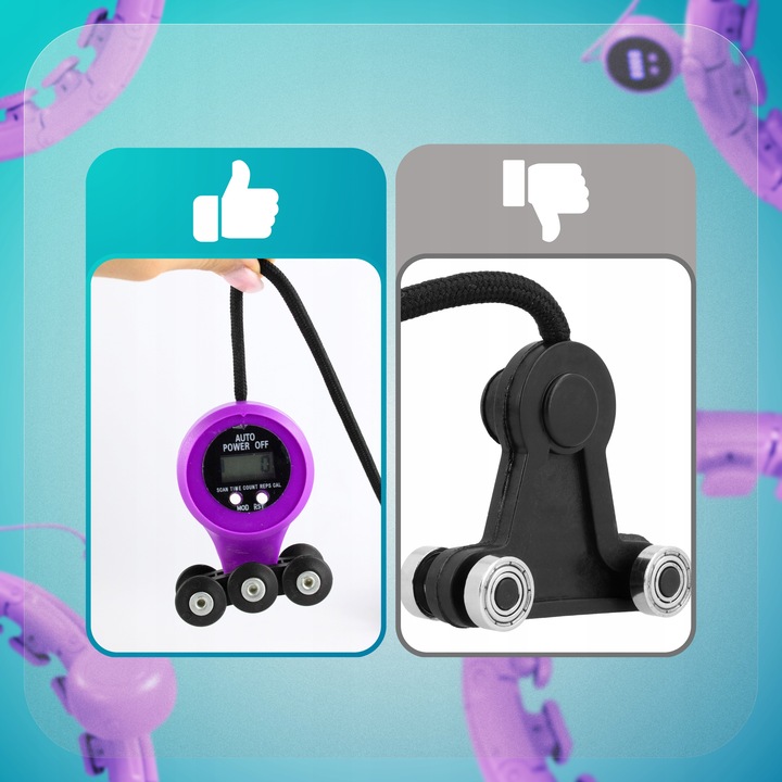 HULA HOP Z LICZNIKIEM I OBCIĄŻENIEM ODCHUDZAJĄCE KOŁO DO ĆWICZEŃ PLUS SIZE