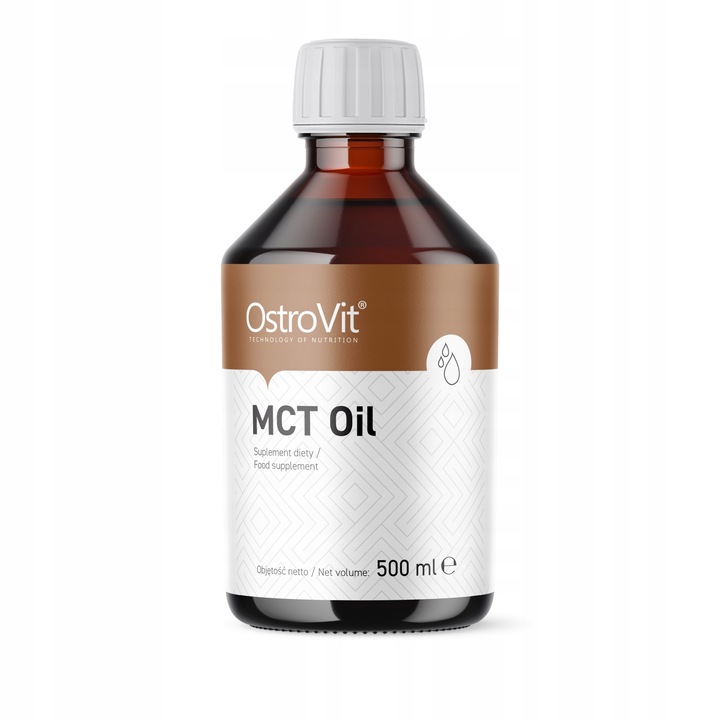 OstroVit MCT Oil 500 ml x2 DOBRE KWASY REDUKCJA Olej MCT C8 C10 Keto