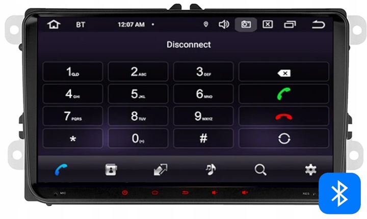 RADIO NAWIGACJA GPS ANDROID VW TOURAN 2003-2015 WIFI CARPLAY 4/64GB