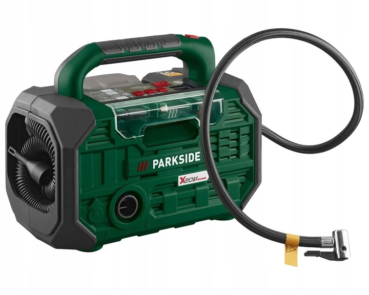 PARKSIDE aku pompka turystyczna z latarką 3w1 20V PKA 20 Li C3