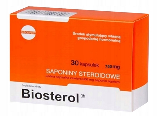 ZESTAW ODŻYWEK TESTOSTEROL BIOSTEROL SIŁA i MASA