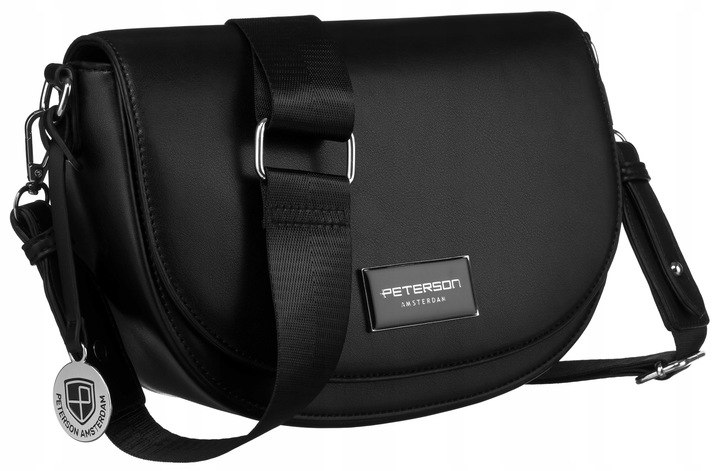 Torebka damska PETERSON listonoszka miejska stylowa na ramię torba z klapką