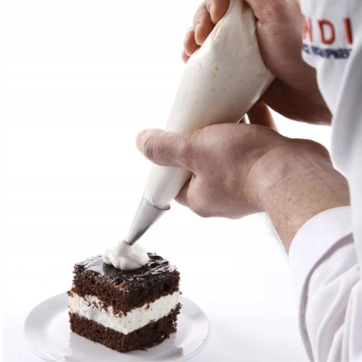 Worki do szprycowania Jednorazowe HENDI przezroczysty 100 szt. DUŻE 53x28cm