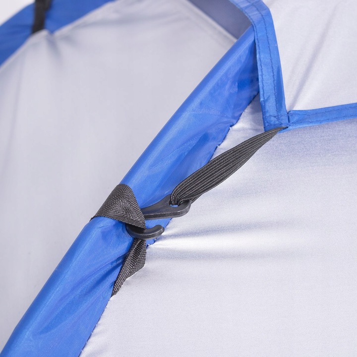 MOCNY NAMIOT TURYSTYCZNY KEMPINGOWY NA BIWAK DUŻY 4-OSOBOWY IGLO 210x240cm