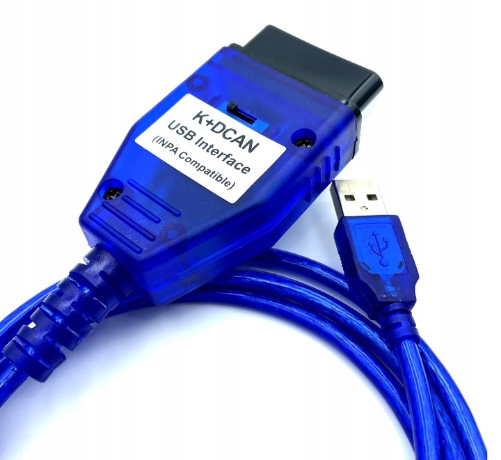 NOVADO KABEL INTERFEJS K+DCAN INPA ISTA NCS WINKFP BMW E36 E46 E60 E90 E65