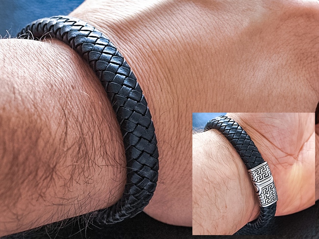 Ekskluzywna bransoleta skórzane rzemienie ! Jakość !