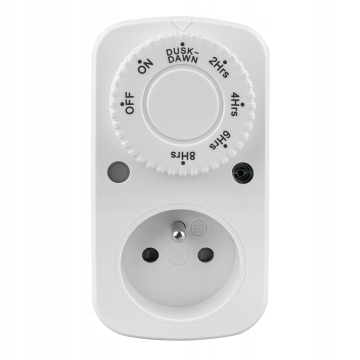 Programator czasowy + czujnik zmierzchu włącznik