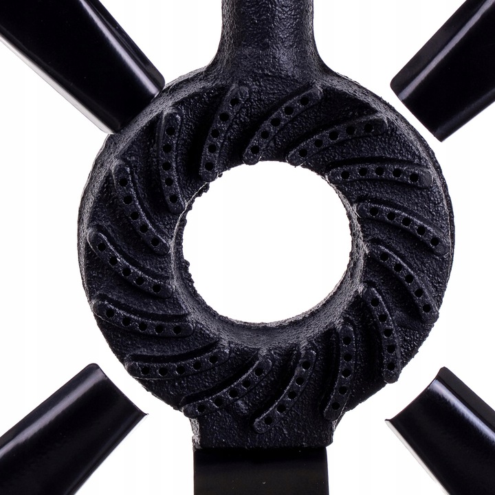 Taboret gazowy Kuchenka Turystyczna 30x30cm Palnik Żeliwny 7kW Propan Butan