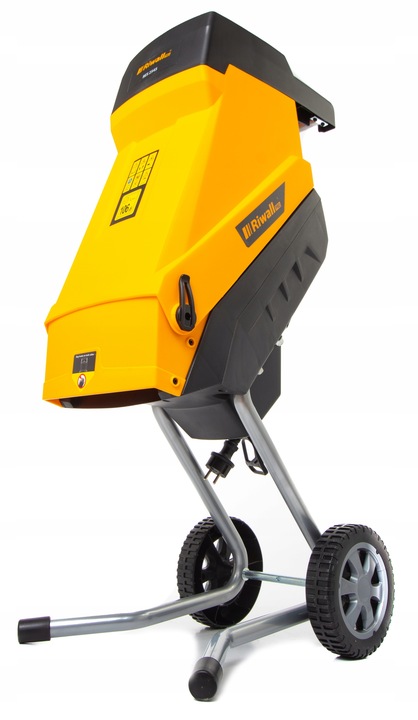 ROZDRABNIACZ ELEKTRYCZNY GŁADKOLUFOWY RĘBAK DO GAŁĘZI 3500 W RIWALL WYDAJNY