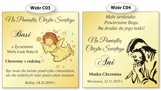 PAMIĄTKA CHRZTU CHRZEST ŚWIĘTY ANIOŁEK ANIOŁ STRÓŻ