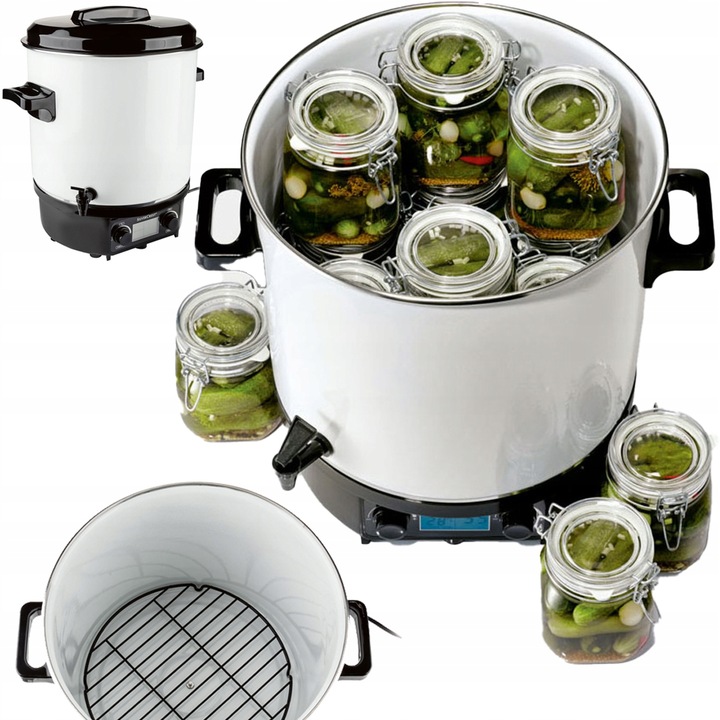 Garnek elektryczny do pasteryzacji Silvercrest SEAD 1800 Automat