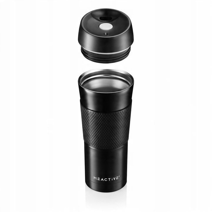Kubek termiczny TERMOS GORĄCE NAPOJE Herbata Kawa SZCZELNY 400ml MEACTIVE