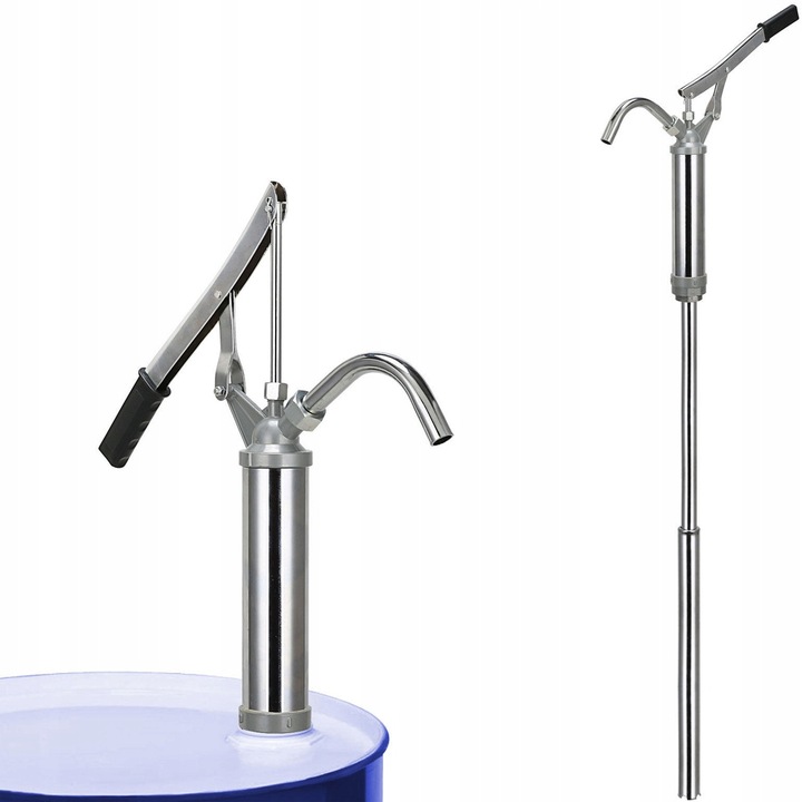 POMPA DO OLEJU RĘCZNA BECZKOWA DO BECZKI POMPKA TŁOKOWA PALIWA ON DIESEL