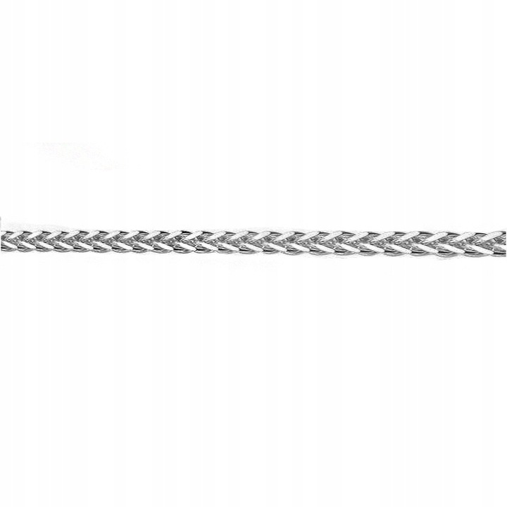 Łańcuszek Srebro pr. 925 Elegancki Damski Rodowany Spiga | 55 cm x 1,2 mm