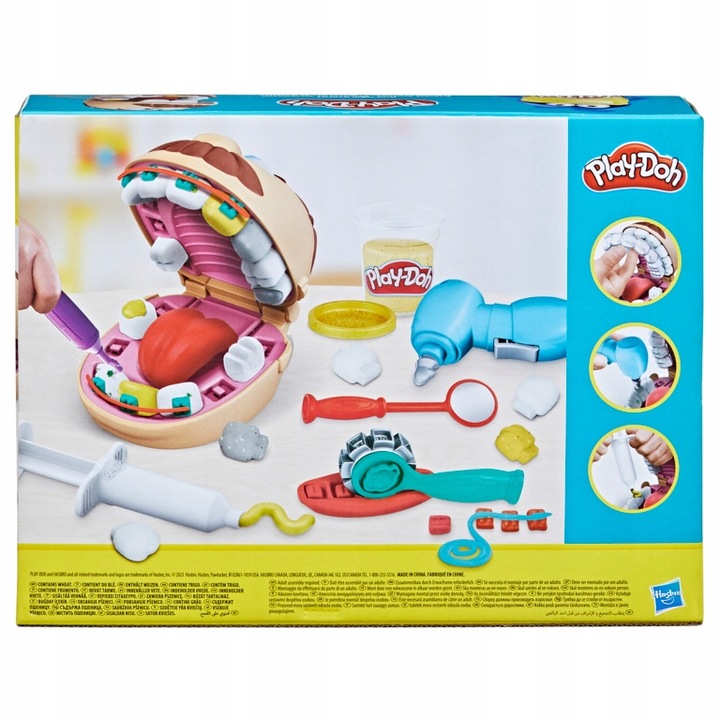 Play-Doh Ciastolina Zestaw Dentysta Hasbro F1259