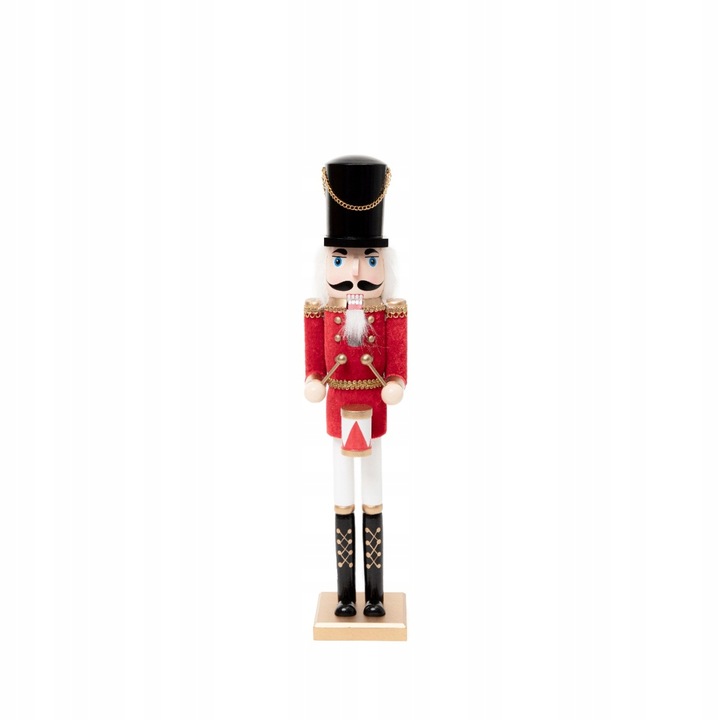 Figurka dekoracja świąteczna NUTCRACKER dziadek do orzechów duży 50cm HOMLA