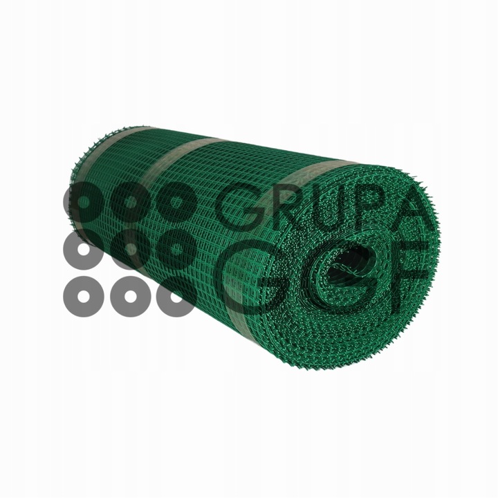 Siatka ogrodzeniowa rabatowa zielona 1,5 m x 5 m