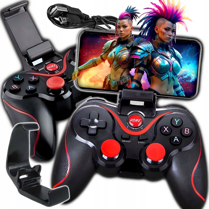 Gamepad kontroler BEZPRZEWODOWY pad do telefonu ANDROID iOS TV box PC