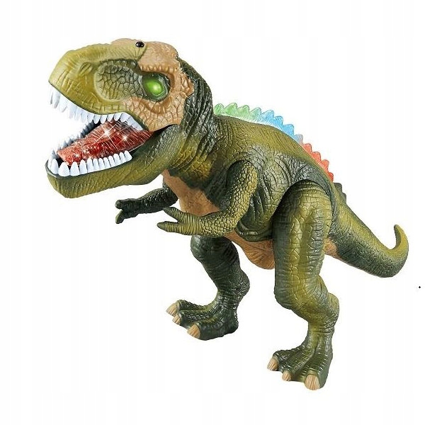 DINOZAUR DLA DZIECI ZDALNIE STEROWANY ROBOT ZABAWKA NA PILOTA CHODZI RYCZY
