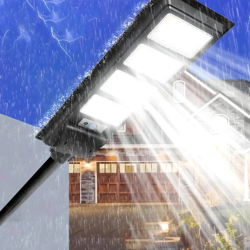 LAMPA ULICZNA LED LATARNIA SOLARNA 360W + PILOT