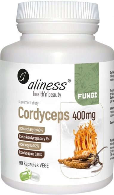 ALINESS Fungi CORDYCEPS Kordyceps STANDARYZOWANY
