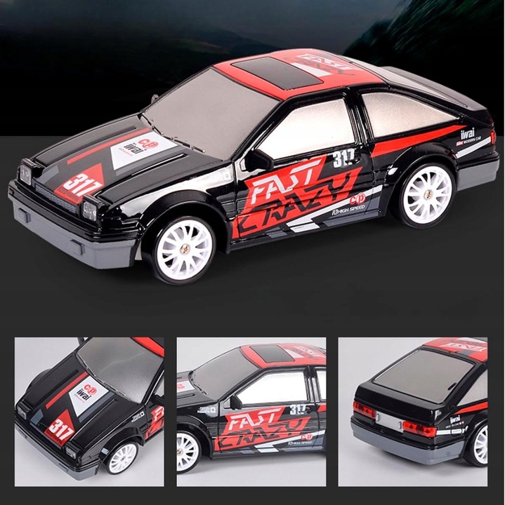 Samochód Auto RC Drift Zdalnie Sterowane Sterowany na Pilot Driftu 4x4