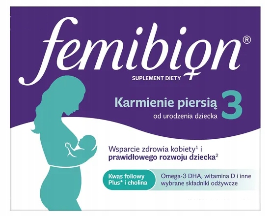 Femibion 3 Karmienie, 28 tabletek + 28 kapsułek