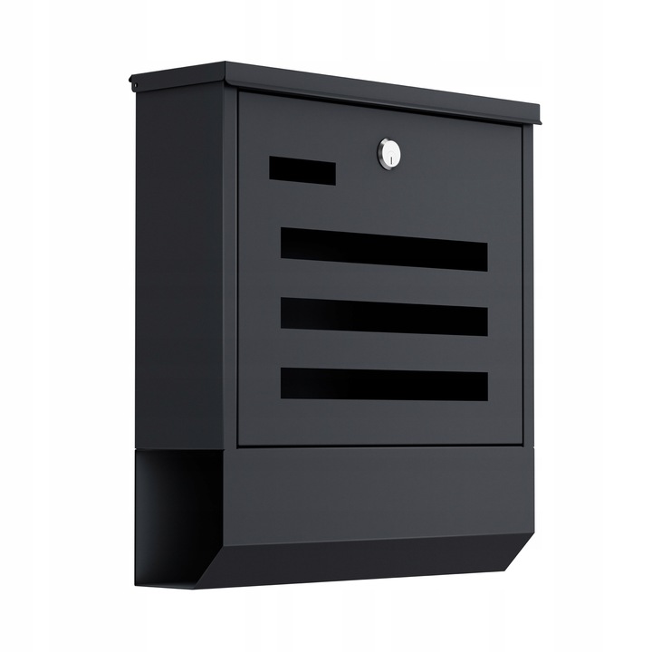 Skrzynka NA LISTY Gazety Pocztę Ulotki Gregman Post 20 Graphite