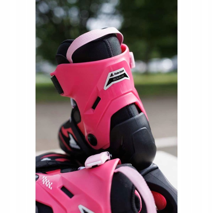 Rolki dziecięce Rollerblade Microblade Jr black/pink 36.5-40.5 EU