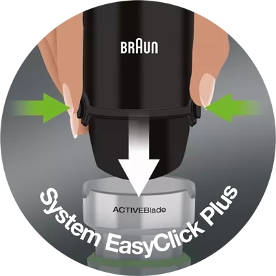 Blender Ręczny 1000W Braun MultiQuick MQ7075X