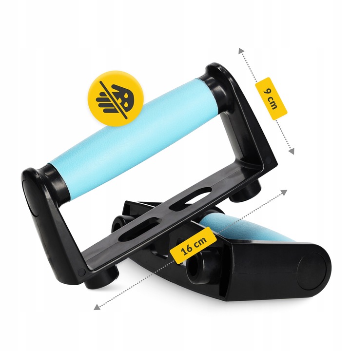 DESKA DO POMPEK PLATFORMA DO ĆWICZEŃ UCHWYTY WIELOFUNKCYJNA PUSH UP BOARD