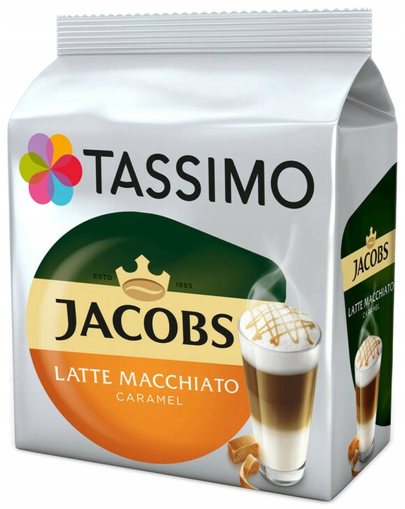 Kapsułki TASSIMO Latte Macchiato CARAMEL 2 x 8