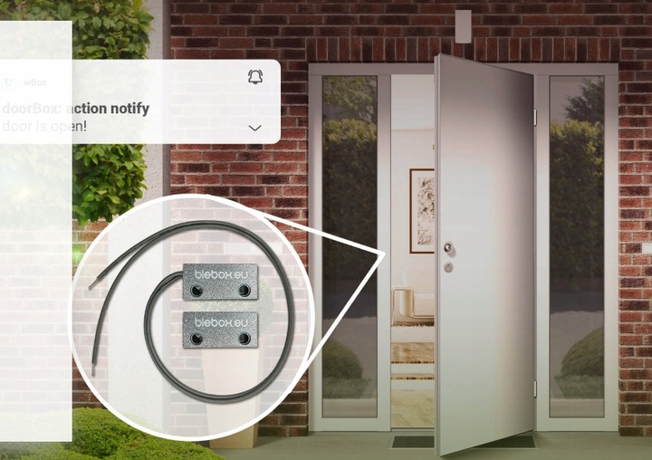 BleBox reedSwitch kontrakton do wykrywania pozycji