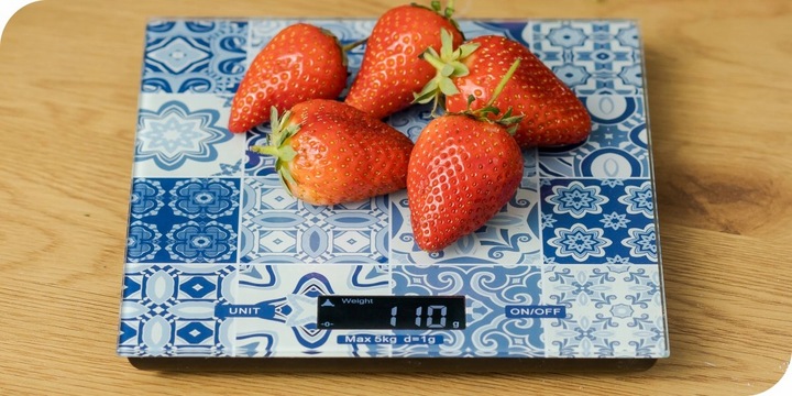 Waga kuchenna elektroniczna ZELMER ZKS1100C 5 kg LCD szkło wzór