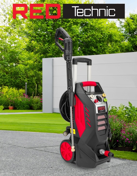 MYJKA CIŚNIENIOWA 300BAR 2500W TURBO RED TECHNIC