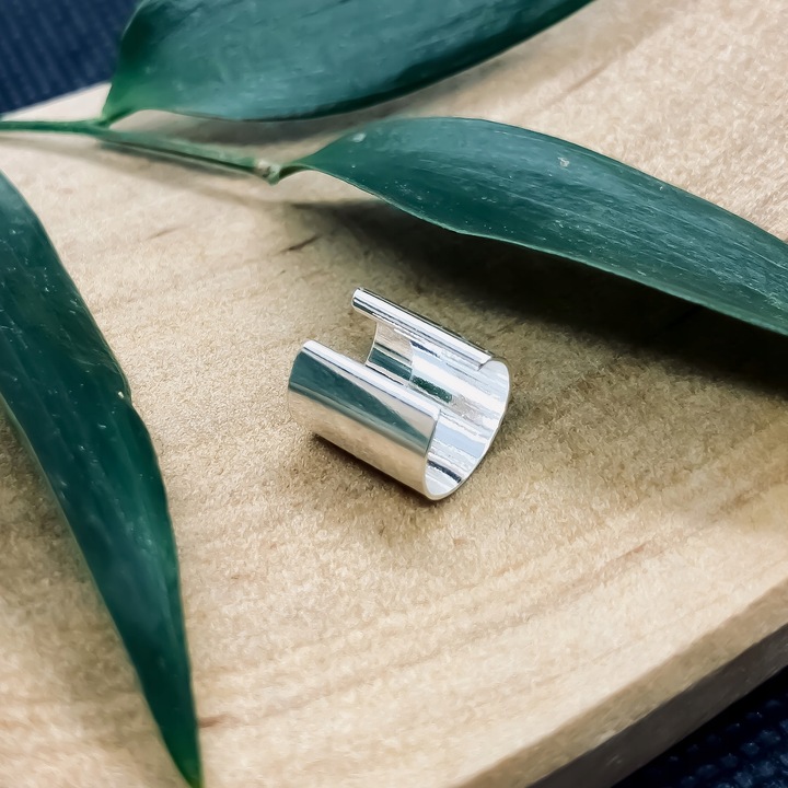 Srebrna nausznica 10 mm