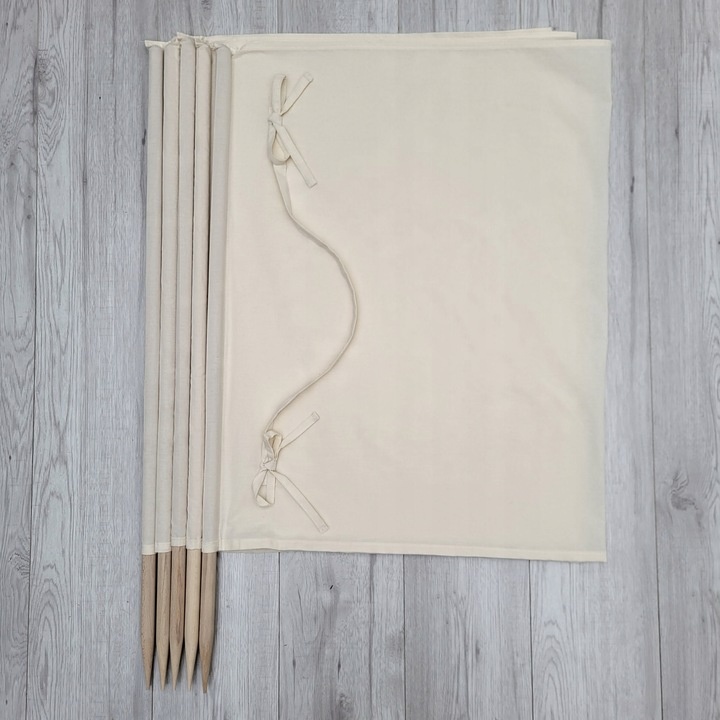 PARAWAN EKOLOGICZNY na plażę bawełniany 5 M