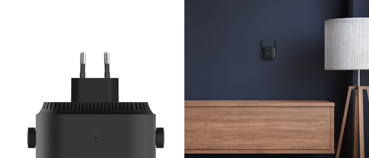 WZMACNIACZ Wi-Fi SYGNAŁU XIAOMI REPEATER 300Mb/s ZASIĘG 100M STAŁY ZASIĘG