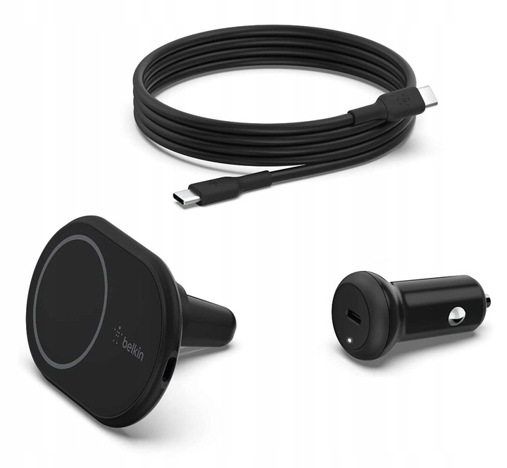 Belkin - Uchwyt samochodowy do MagSafe z Qi - Vent