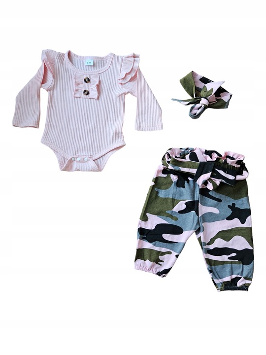 Komplet niemowle dziewczynka 0-3 miesiąca