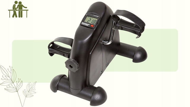 ROWEREK ROTOR DO REHABILITACJI KOŃCZYN RĄK I NÓG TRENINGOWY ROWER LCD