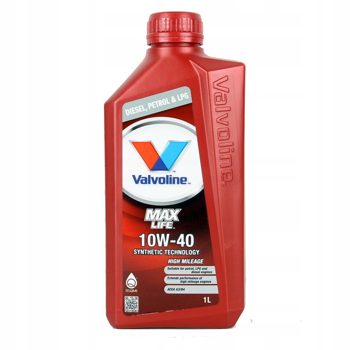 OLEJ VALVOLINE 10W-40 MAXLIFE 1L